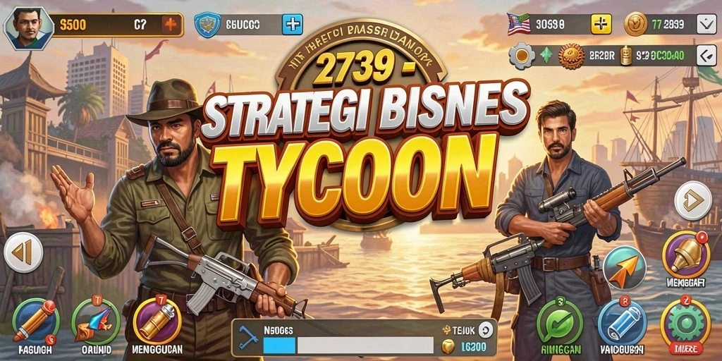 Tampilan grafik menakjubkan dari gameplay Tycoon 2739.