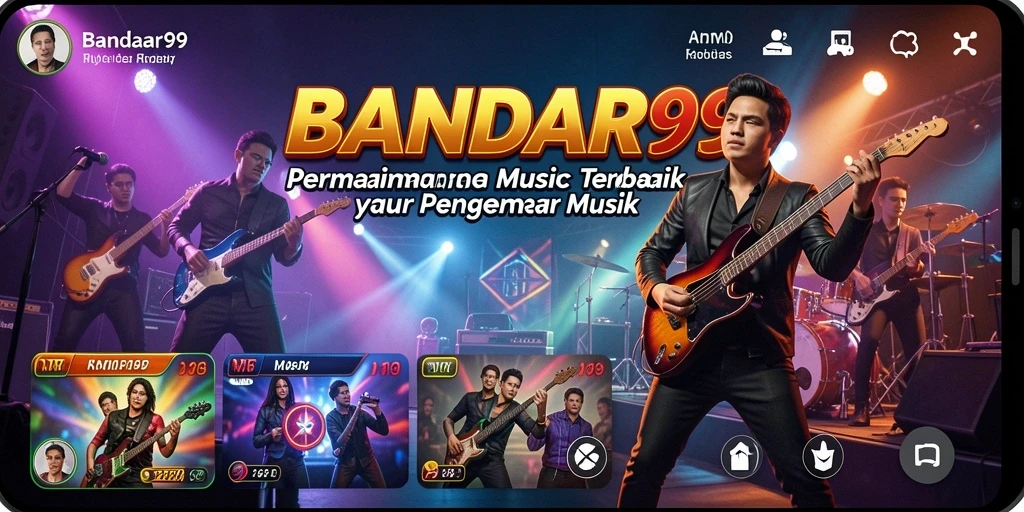 Tampilan gameplay BANDAR99 yang menampilkan keasyikan bermain musik.