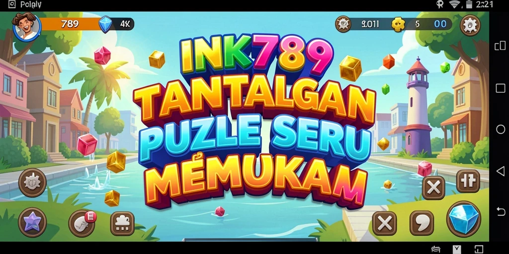 Tampilan gameplay seru dan menantang di INK789.