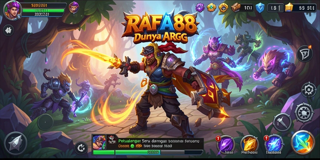 Tampilan gameplay RAFA88 yang memikat dan penuh aksi.
