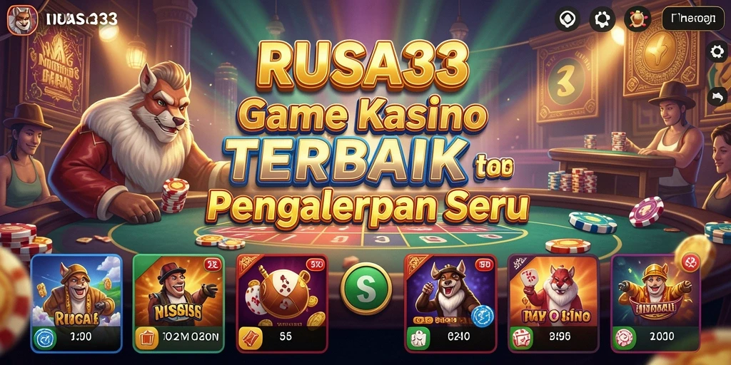 Tampilan gameplay seru dari RUSA33 dengan berbagai fitur menarik.