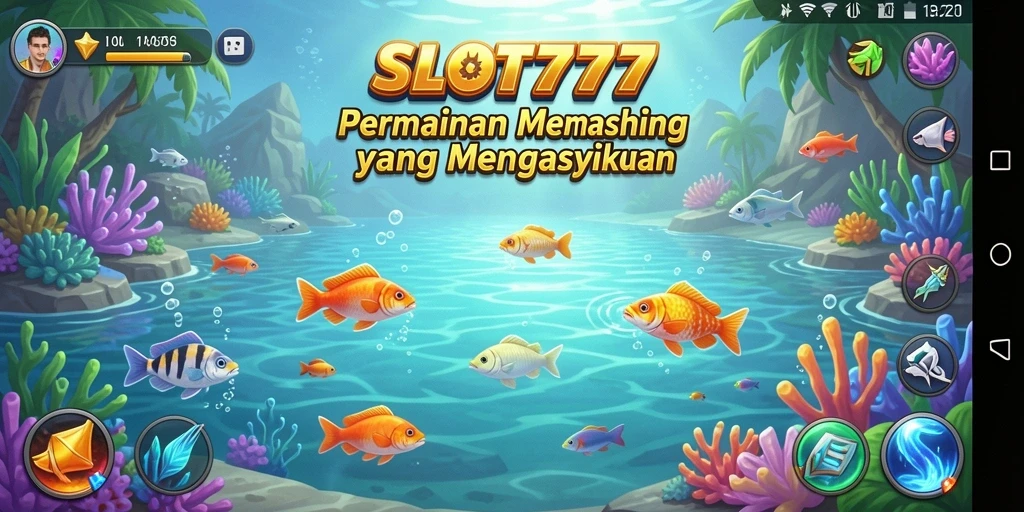 Tangkapan ikan besar dalam gameplay SLOT777 yang memikat.